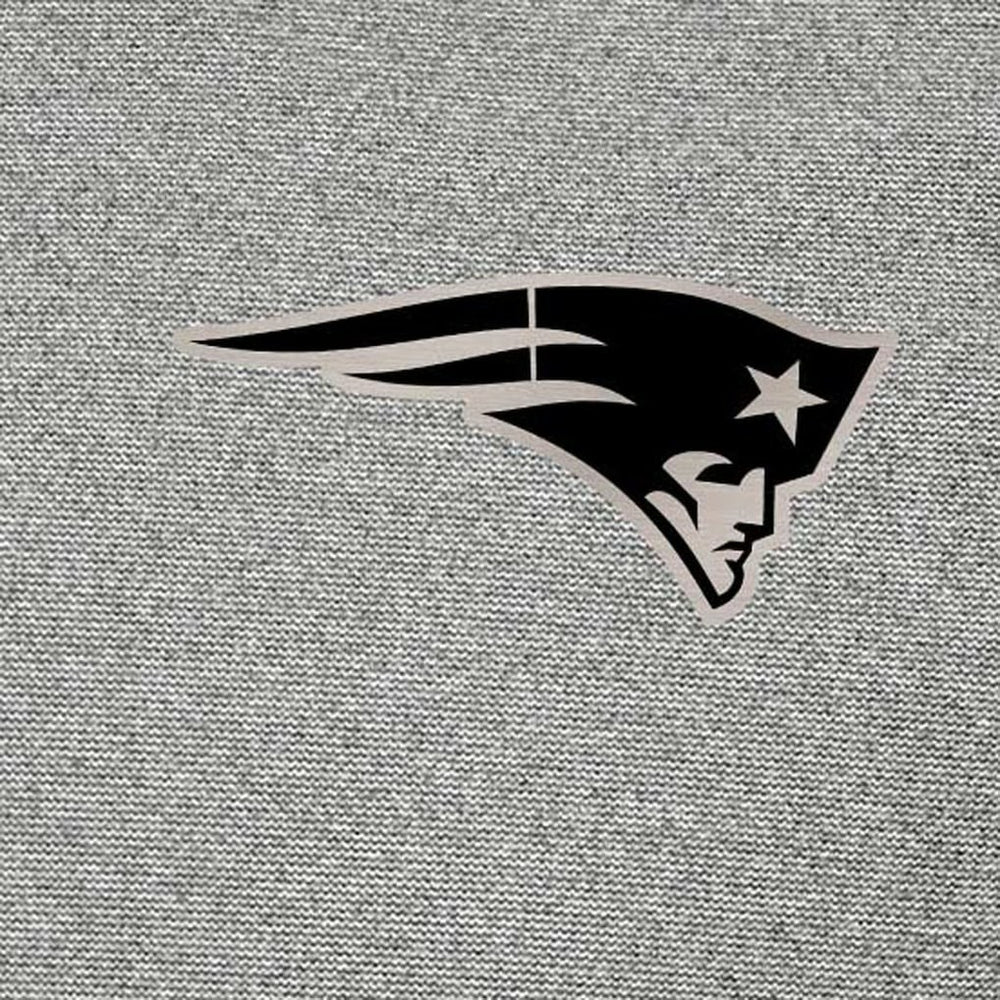 New England Patriots Antigua Subtle Quarter-Zip Top - Heather Gray Tops
