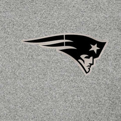 New England Patriots Antigua Subtle Quarter-Zip Top - Heather Gray Tops