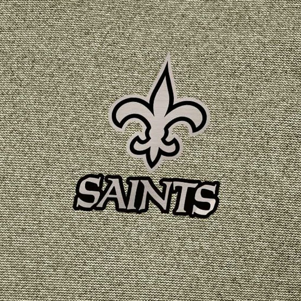 New Orleans Saints Antigua Subtle Quarter-Zip Top - Heather Olive Tops