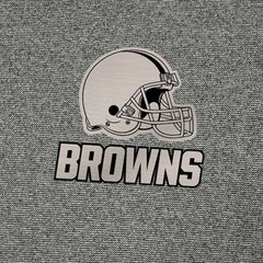 Cleveland Browns Antigua Subtle Quarter-Zip Top - Heather Black Tops
