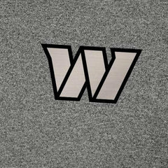 Washington Commanders Antigua Subtle Quarter-Zip Top - Heather Black Tops