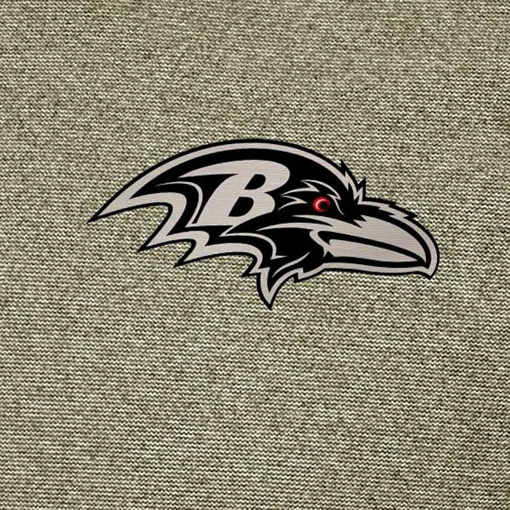 Baltimore Ravens Antigua Subtle Quarter-Zip Top - Heather Olive Tops