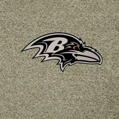 Baltimore Ravens Antigua Subtle Quarter-Zip Top - Heather Olive Tops