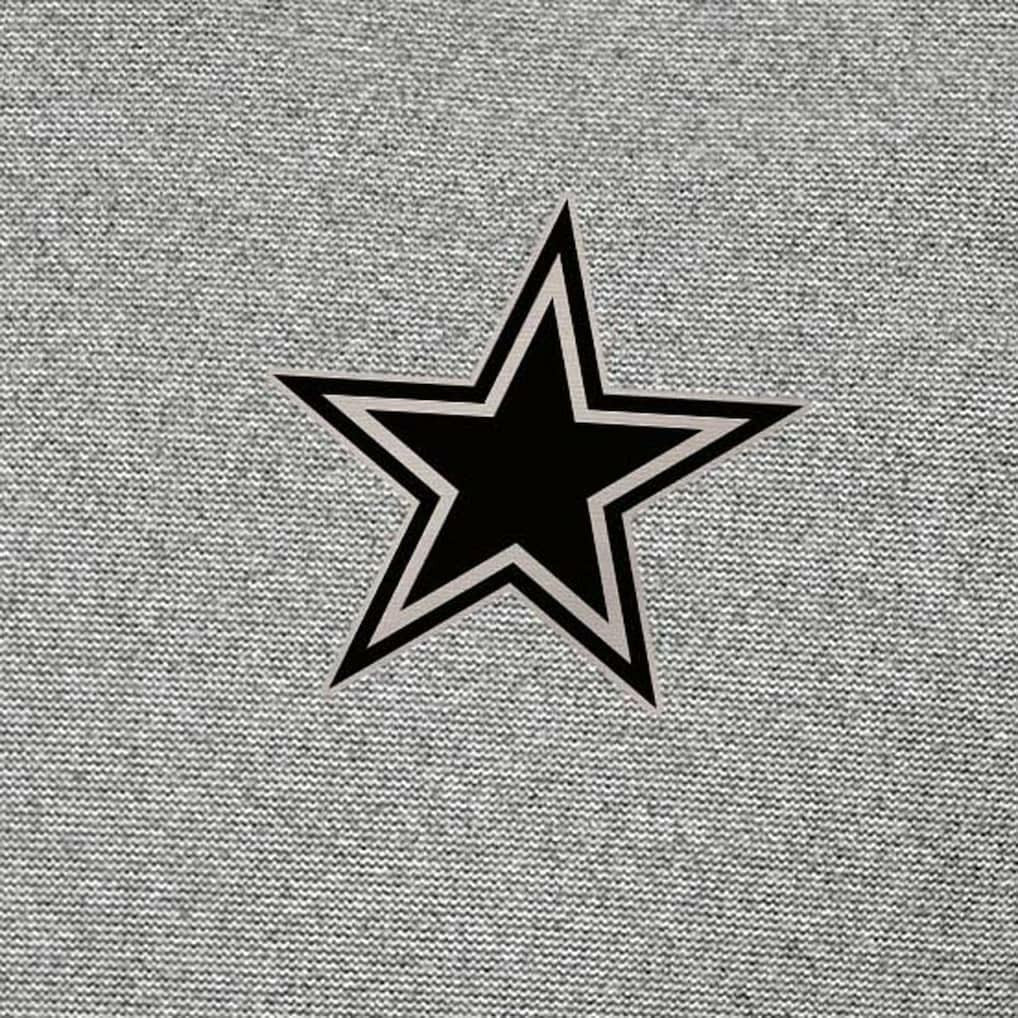 Dallas Cowboys Antigua Subtle Quarter-Zip Top - Heather Gray Tops