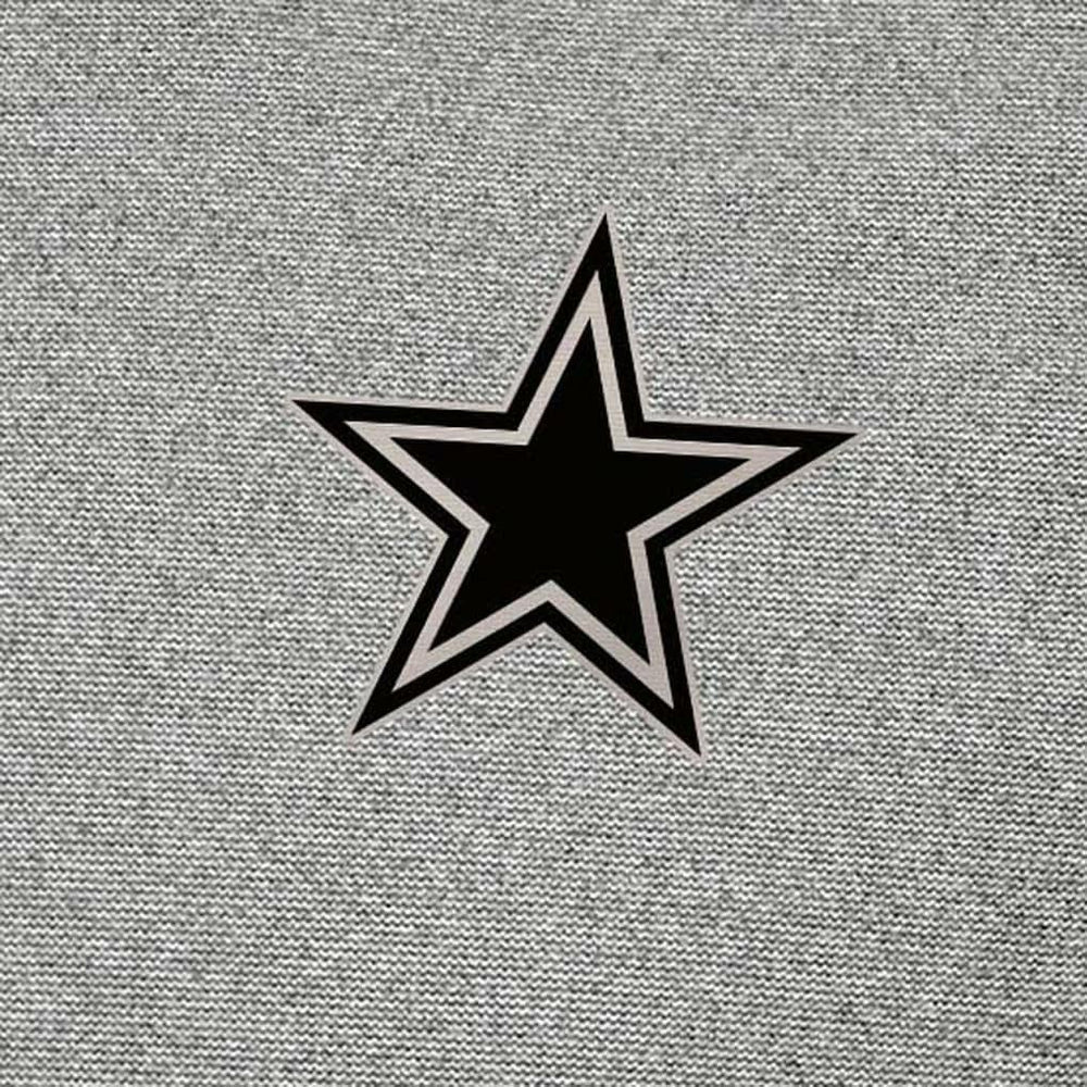 Dallas Cowboys Antigua Subtle Quarter-Zip Top - Heather Gray Tops