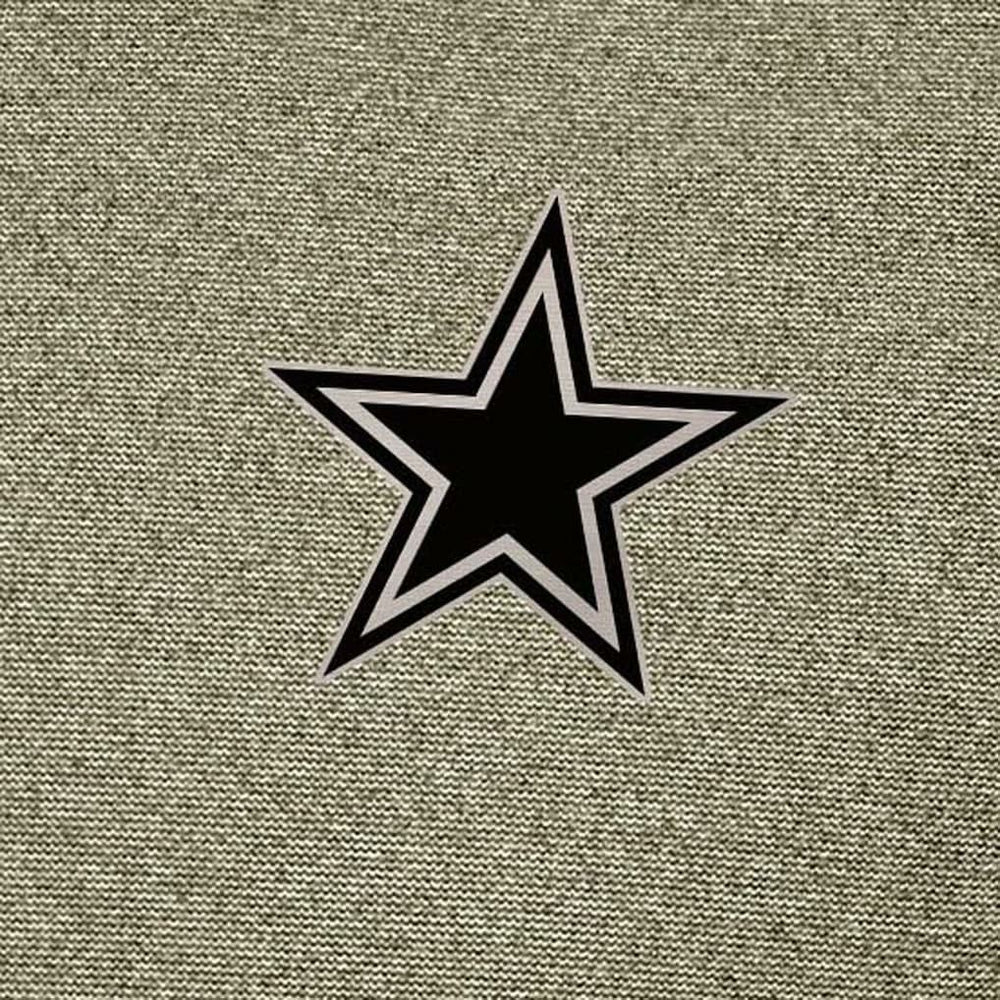 Dallas Cowboys Antigua Subtle Quarter-Zip Top - Heather Olive Tops