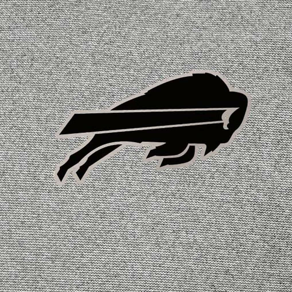 Buffalo Bills Antigua Subtle Quarter-Zip Top - Heather Gray Tops