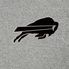 Buffalo Bills Antigua Subtle Quarter-Zip Top - Heather Gray Tops