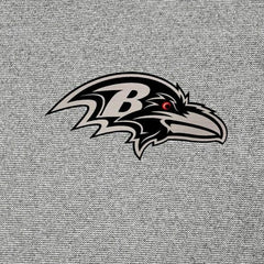 Baltimore Ravens Antigua Subtle Quarter-Zip Top - Heather Gray Tops
