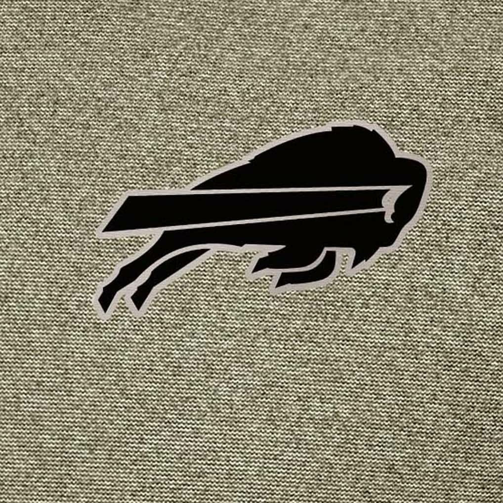 Buffalo Bills Antigua Subtle Quarter-Zip Top - Heather Olive Tops