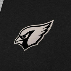 Arizona Cardinals Antigua Brushed Carbon Victory Pullover Hoodie - Black Hoodies