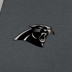 Carolina Panthers Antigua Brushed Carbon Victory Pullover Hoodie - Charcoal Hoodies