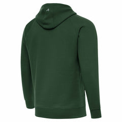 Green Bay Packers Antigua Brushed Carbon Victory Pullover Hoodie - Green Hoodies