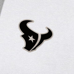 Houston Texans Antigua Brushed Carbon Victory Pullover Hoodie - White Hoodies