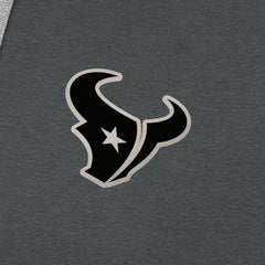 Houston Texans Antigua Brushed Carbon Victory Pullover Hoodie - Charcoal Hoodies