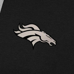 Denver Broncos Antigua Brushed Carbon Victory Pullover Hoodie - Black Hoodies