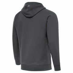 Denver Broncos Antigua Brushed Carbon Victory Pullover Hoodie - Charcoal Hoodies
