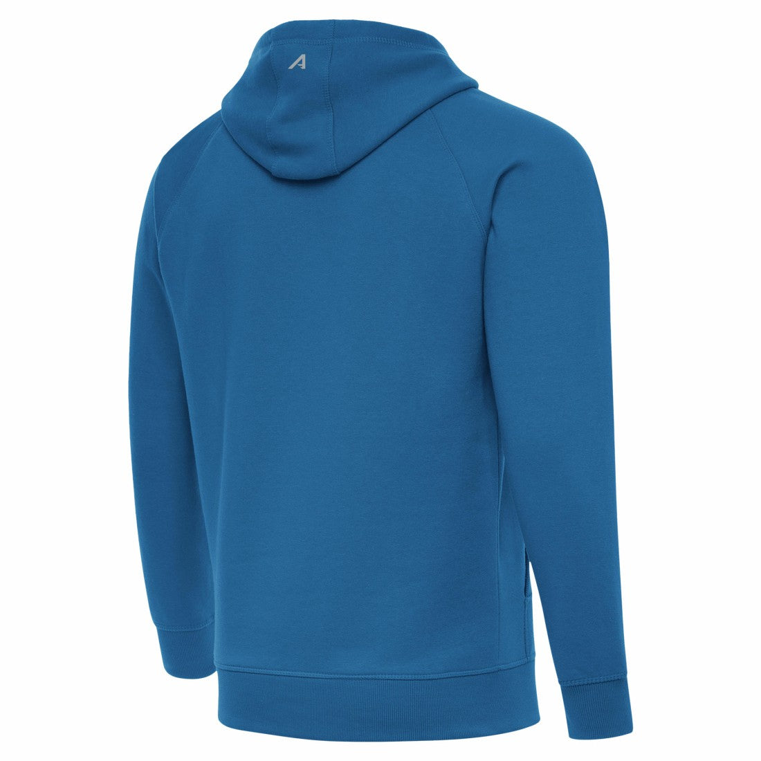 Detroit Lions Antigua Brushed Carbon Victory Pullover Hoodie - Blue Hoodies