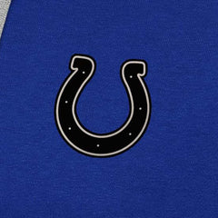 Indianapolis Colts Antigua Brushed Carbon Victory Pullover Hoodie - Royal Hoodies