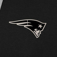 New England Patriots Antigua Brushed Carbon Victory Pullover Hoodie - Black Hoodies
