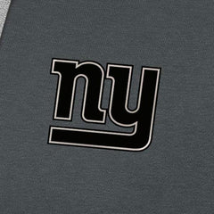 New York Giants Antigua Brushed Carbon Victory Pullover Hoodie - Charcoal Hoodies