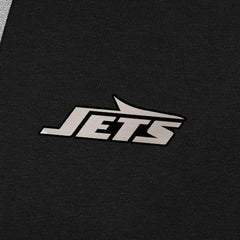 New York Jets Antigua Brushed Carbon Victory Pullover Hoodie - Black Hoodies
