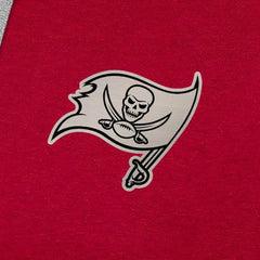 Tampa Bay Buccaneers Antigua Brushed Carbon Victory Pullover Hoodie - Red Hoodies