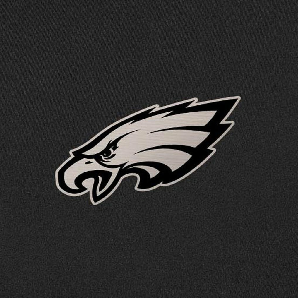 Philadelphia Eagles Antigua Content Quarter-Zip Top - Charcoal Tops