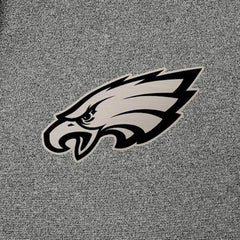 Philadelphia Eagles Antigua Effortless Full-Zip Hoodie Jacket - Heather Black Hoodies