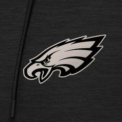 Philadelphia Eagles Antigua Spikes Quarter-Zip Hoodie - Heather Black Hoodies