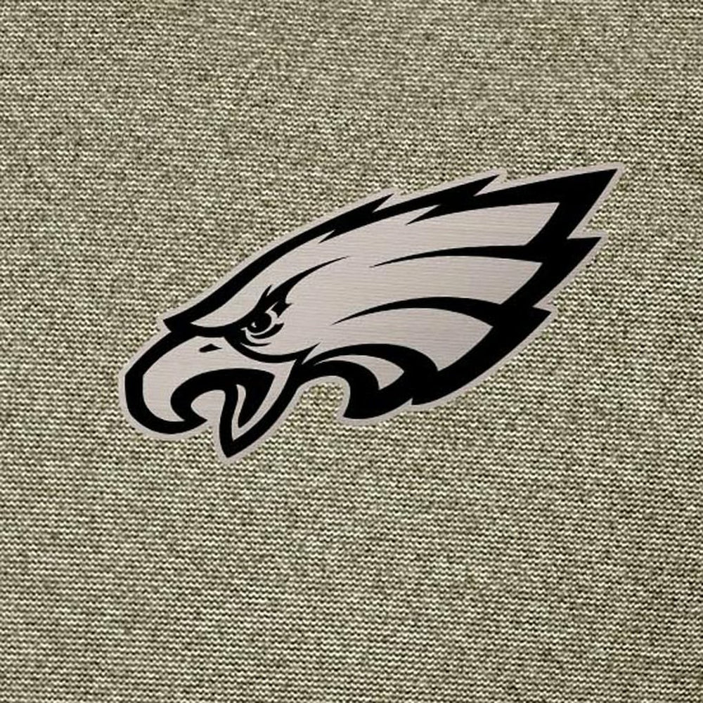 Philadelphia Eagles Antigua Subtle Quarter-Zip Sweatshirt - Olive Sweatshirts