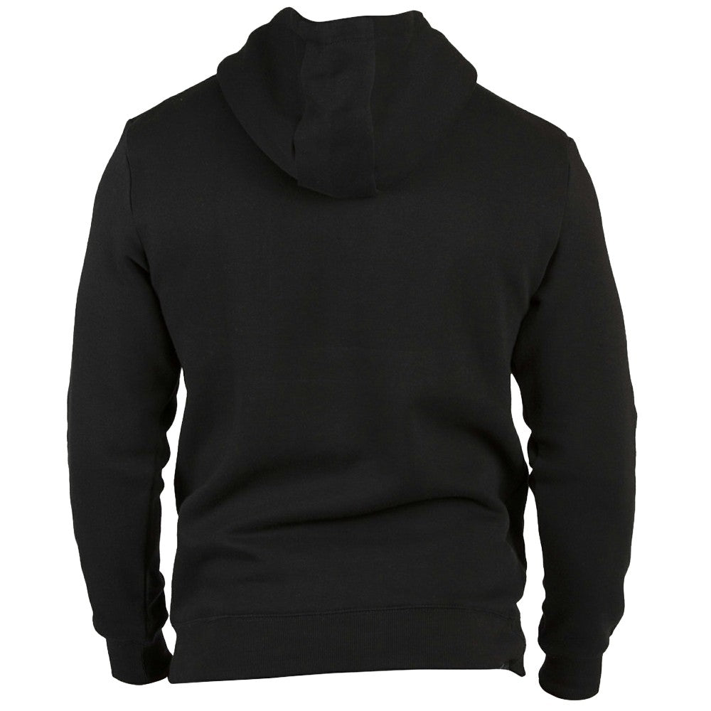 Tottenham Hotspur 1863FC Monochrome Badge Fleece Pullover Hoodie Black