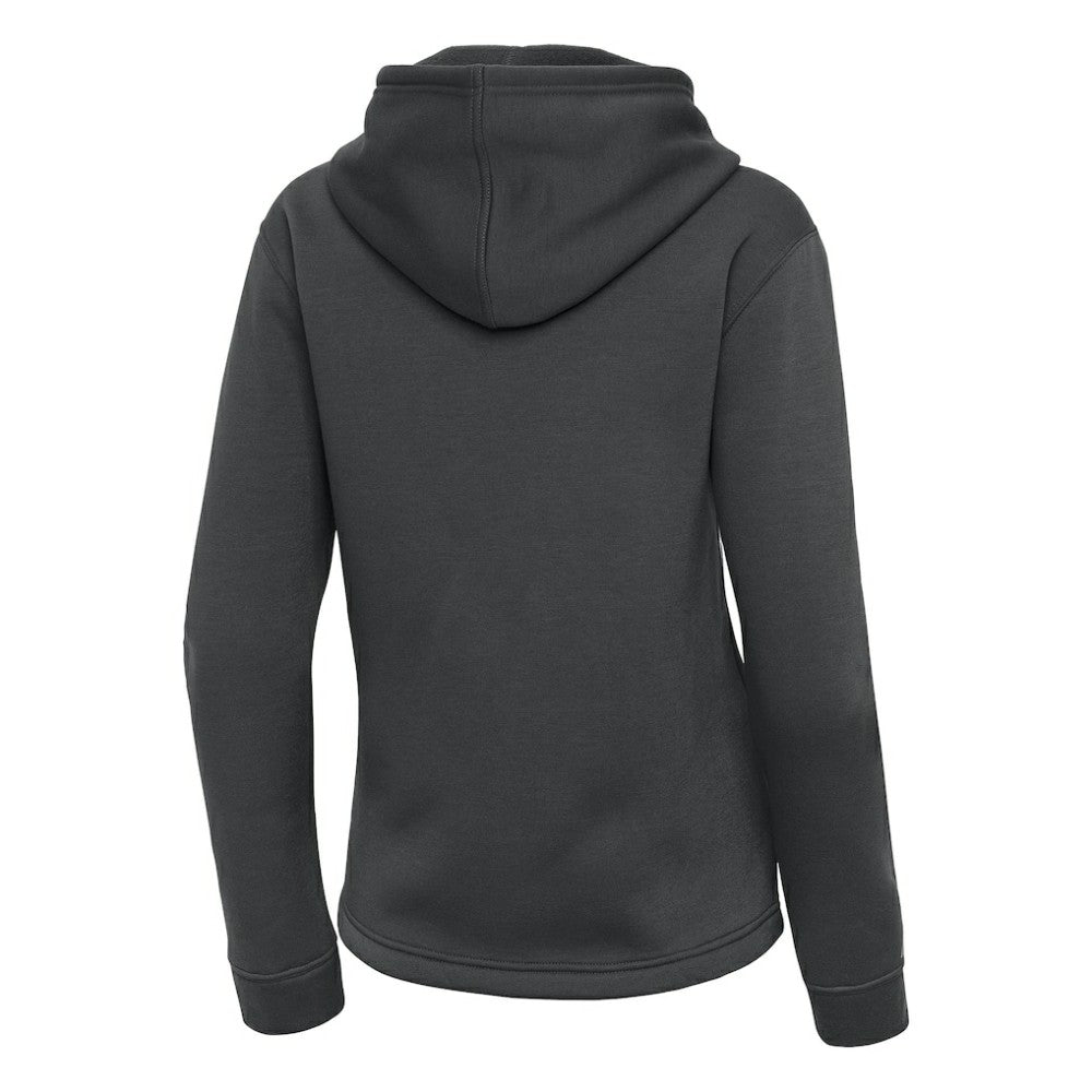 Anaheim Ducks Antigua Women's Contemporary Quarter-Zip Hoodie - Pewter | US 202370532