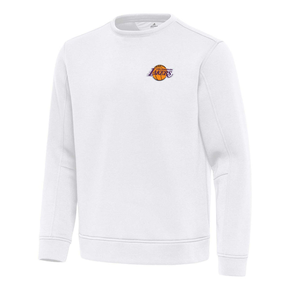Los Angeles Lakers Antigua Relevant Pullover Sweatshirt White outlet