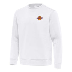 Los Angeles Lakers Antigua Relevant Pullover Sweatshirt White outlet