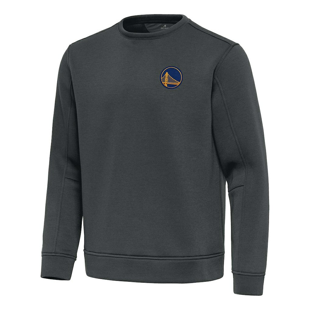 Golden State Warriors Antigua Relevant Pullover Sweatshirt Pewter