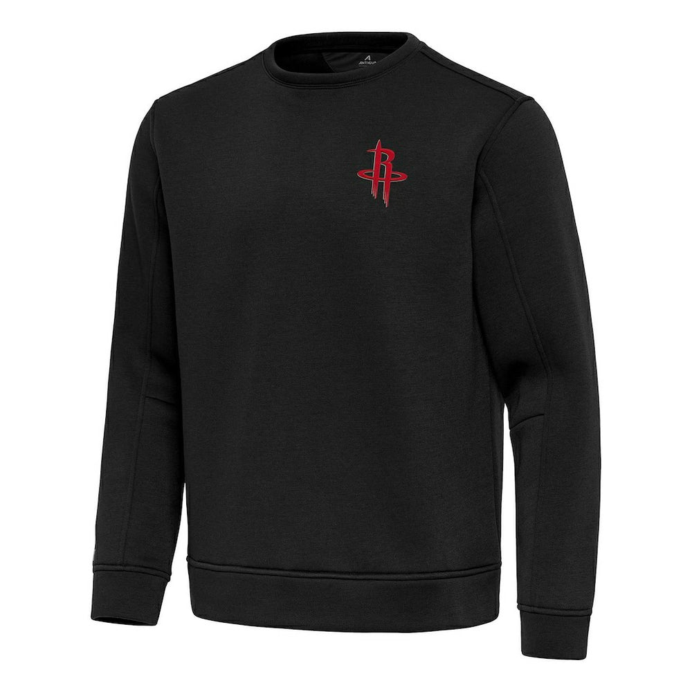 Houston Rockets Antigua Relevant Pullover Sweatshirt Black
