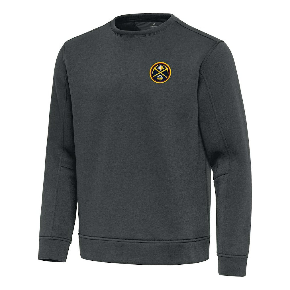 Denver Nuggets Antigua Relevant Pullover Sweatshirt Pewter outlet