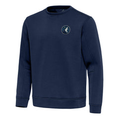 Minnesota Timberwolves Antigua Relevant Pullover Sweatshirt Navy