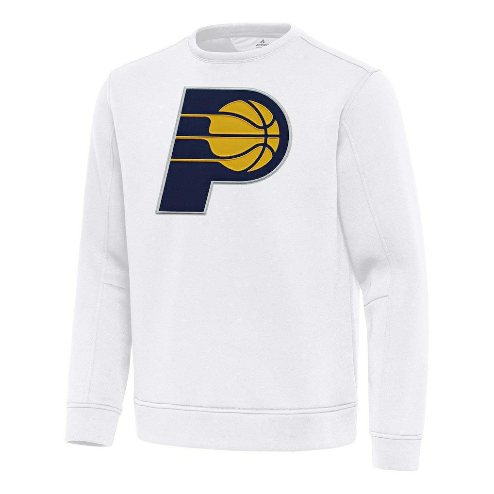 Indiana Pacers Antigua Relevant Pullover Sweatshirt White outlet