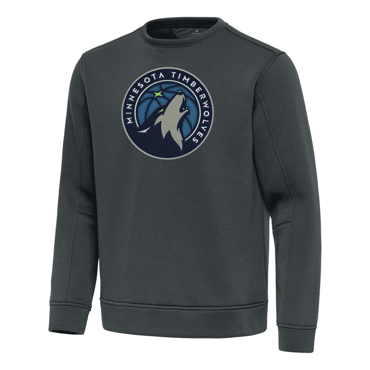 Minnesota Timberwolves Antigua Relevant Pullover Sweatshirt Pewter outlet