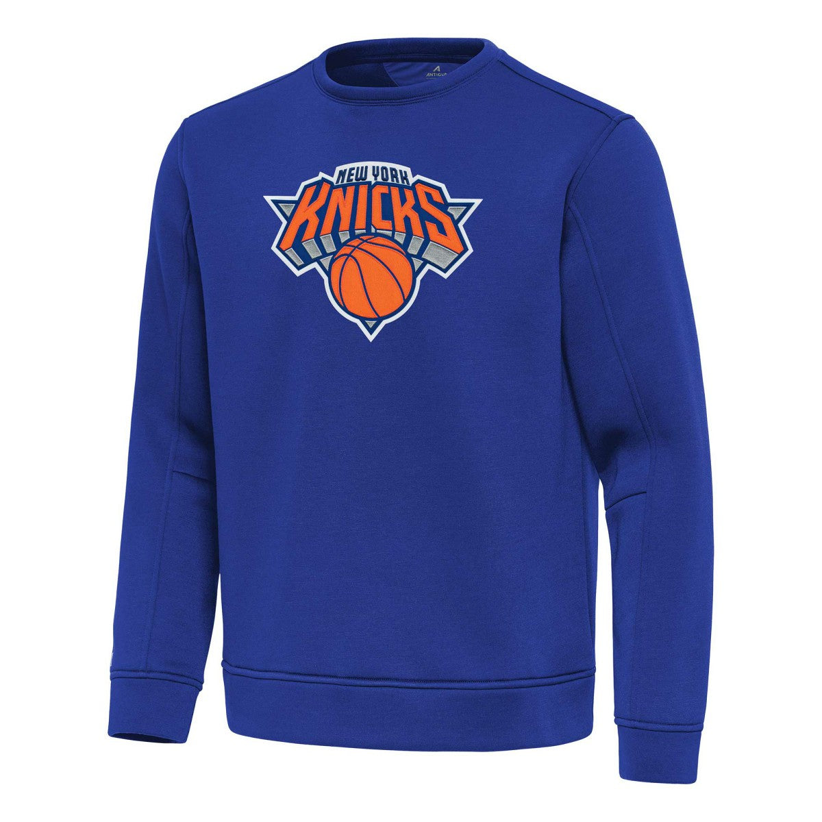 New York Knicks Antigua Relevant Pullover Sweatshirt Blue outlet