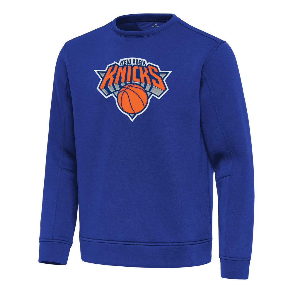 New York Knicks Antigua Relevant Pullover Sweatshirt Blue outlet