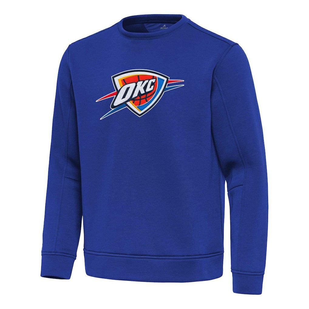 Oklahoma City Thunder Antigua Relevant Pullover Sweatshirt Blue outlet