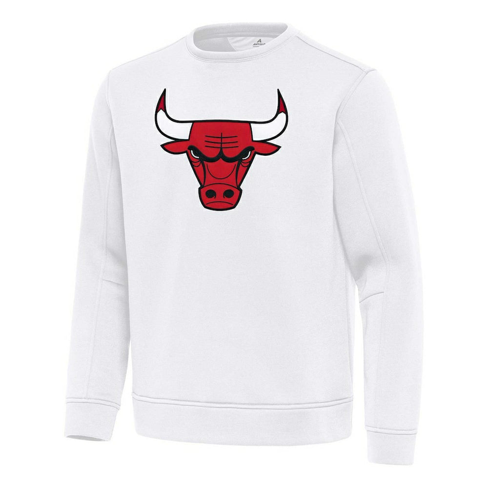 Chicago Bulls Antigua Relevant Pullover Sweatshirt White