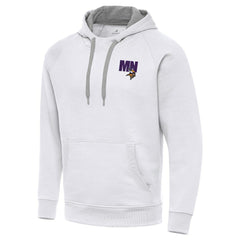 Men's Minnesota Vikings Antigua Victory Pullover Hoodie - White Hoodies