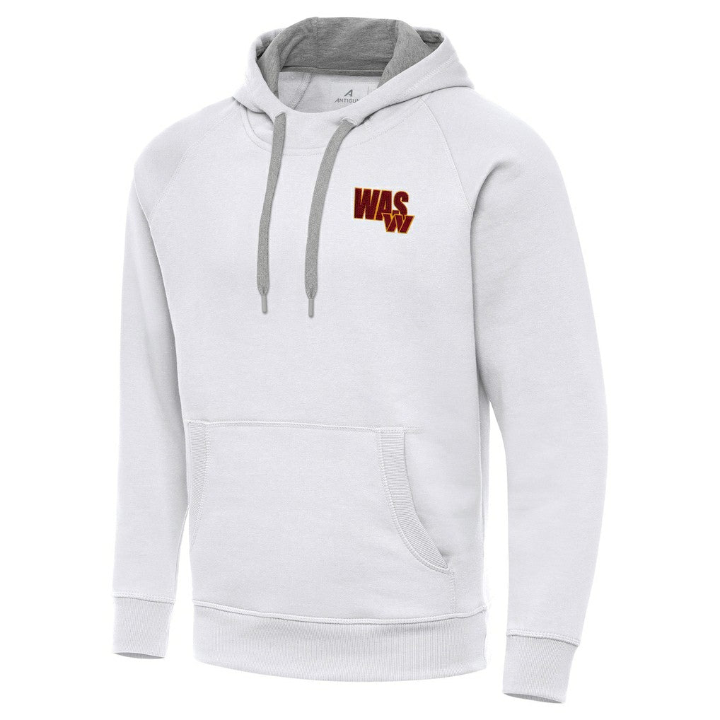 Men's Washington Commanders Antigua Victory Pullover Hoodie - White Hoodies