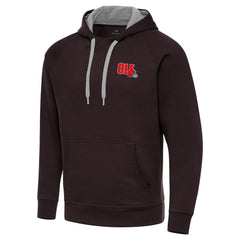 Men's Cleveland Browns Antigua Victory Pullover Hoodie - Brown Hoodies