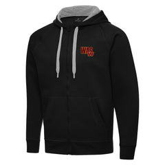 Men's Washington Commanders Antigua Victory Full-Zip Hoodie - Black Hoodies