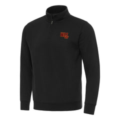 Washington Commanders Antigua Men's Victory Quarter-Zip Sweatshirt - Black Sweatshirts